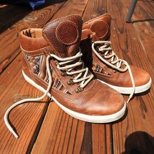 Inkkas Brown Leather Camping Boot